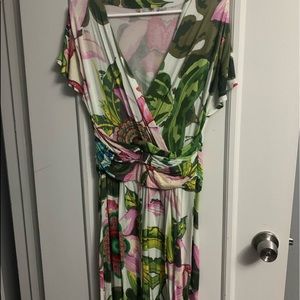 Desigual Floral Wrap Dress